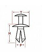 TRIM-CLIP-X-10-FOR-VAUXHALL-OPEL-BMW-FASTENERS-FRONT-UNDER-SHIELD-292350172134-3